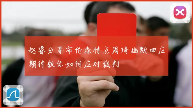 赵睿分享布伦森特点周琦幽默回应期待教你如何应对裁判